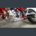 Skid plate with exhaust pipe guard for Beta 2013-2019